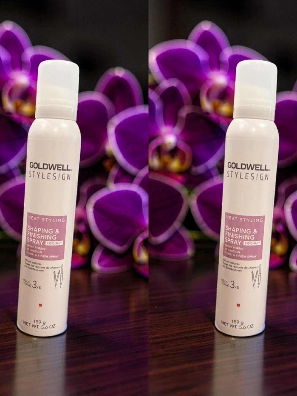Goldwell Stylesign Heat Styling Sharping Finishing Spray 5.3 oz_ 2 units
